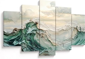 Tablou - Abstracție Marină 3D (150x105 cm)