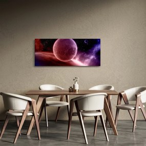 Tablou - Planetă (120x50 cm)