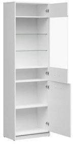 Vitrină Nepo Plus 23 (alb) . 1098364