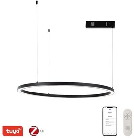 Immax NEO 07215L-LED Lustr FINO 60W/230V 80cm negru, dimabil, Tuya+DO