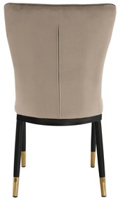Zondo Scaun de sufragerie Dopey (bej + negru). 1028832