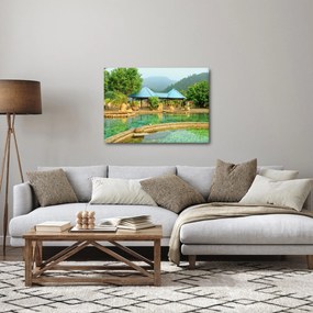 Shanghai hotel park (70x50 cm)