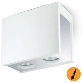 Plafonieră spot PURO CHROME 2xGU10/25W/230V