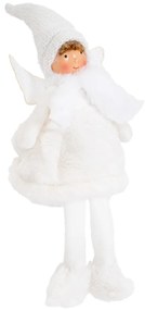 Decorațiuni de Crăciun Îngeraș așezat, 40 cm, alb