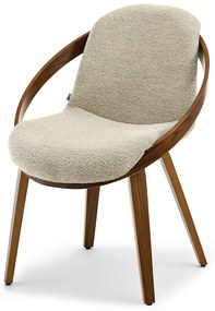 Scaun Lila K (bej + nuc). 1111102