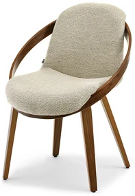 Scaun Lila K (bej + nuc). Promo -14%. 1111102