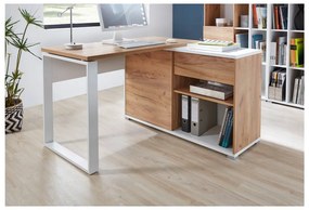 Birou cu aspect de stejar 120x117 cm Lioni - Germania