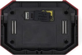 Proiector LED reîncărcabil dimabil cu funcție de acumulator extern Nedis LWORR10RD LED/10W/5V