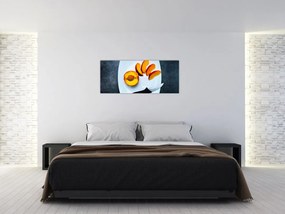 Tabloul cu piersică (120x50 cm)