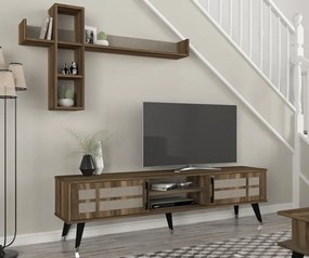 Comoda TV Logan - Walnut