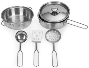 Bucătărie realistă pentru copii din lemn cu lumină LED, sunete și accesorii