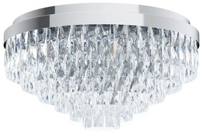 Plafonieră VALPARAISO 11xE14/40W/230V crom lucios Eglo 39491
