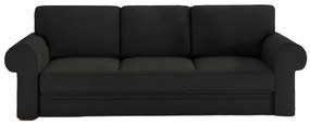 Canapea trei locuri Bremo (negru). 601351