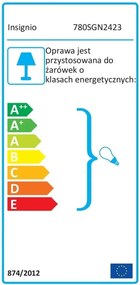 Lampadar Aida, gri