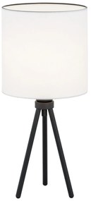Lampa de masa cu trepied design elegant HILARY alba