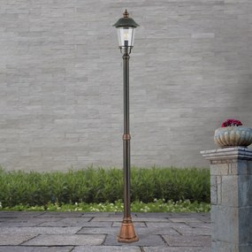 Stalp exterior stil clasic IP44 H216cm Kenzo AL 11K/360.PF5 schw.-kupfer OR