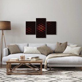 Tablou cu sârmă (90x60 cm)
