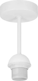 Brilagi - Lustră LED aplicată CERIA 1xE27/60W/230V Ø 45 cm alb/bej