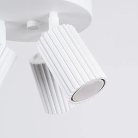 Spot Sollux SL.1544 KARBON 3xGU10/10W/230V alb