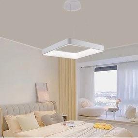 Lustră LED dimabilă pe cablu LED/55W/230V 3000-6500K alb + telecomandă