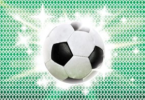Fototapet - Minge de fodbal (152,5x104 cm)