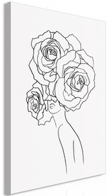 Tablou - Fancy Roses (1 Part) Vertical