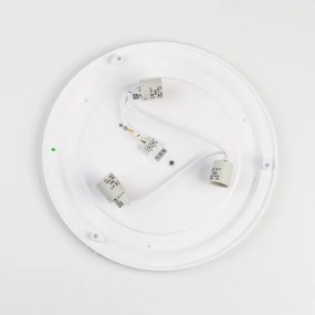 Brilagi - Plafonieră pentru baie POOL 3xE27/15W/230V Ø 40 cm IP54 neagră