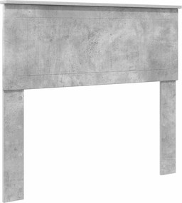 vidaXL Tăblie cap Gri din beton 100 cm Lemn compozit