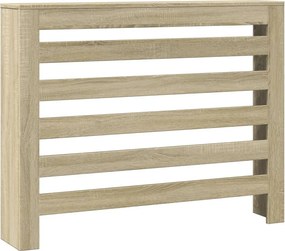 vidaXL Mască pentru calorifer stejar sonoma 104x20x82cm lemn prelucrat