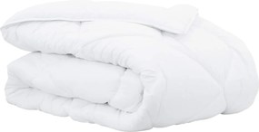 vidaXL Duvet de iarnă Alb 240 x 222 x 5 cm Poliester