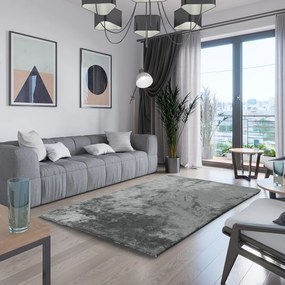 Covor gri inchis, MORKO Dimensiune: 160 x 120 cm