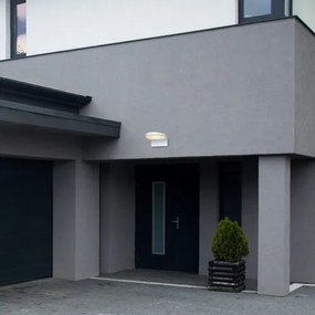 Aplica LED iluminat exterior IP54 Batida alba