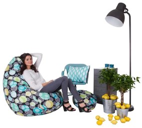 Fotoliu puf Kizzy XXL (suport picioare GRATUIT) (TD 336). 604055