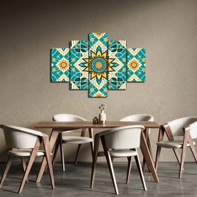 Tablou - Model turcoaz (150x105 cm)