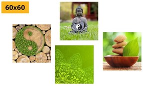 Set tablouri armonie plăcută Feng Shui