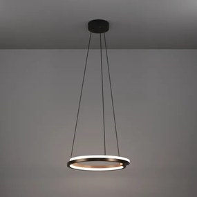 Eglo 901826 - Lustră LED dimabilă pe cablu MEZZOMONTE 2xLED/20W/230V bronz + telecomandă