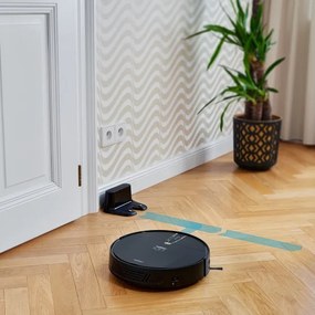 Niceboy ION Charles i4 - Aspirator robot inteligent 2în1 4400 mAh Wi-Fi negru +