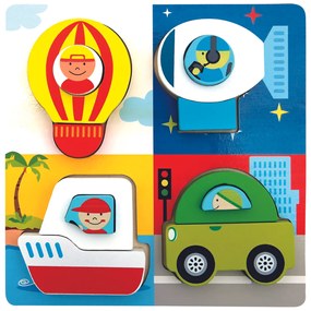 Puzzle Bino 3D - transport