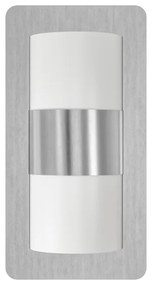 Eglo 98085 - Iluminat exterior CISTIERNA 2xE27/10W/230V IP44 crom mat