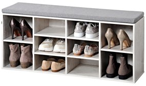 Kesper 15931 Botier cu scaun, alb, 103,5 x 48 x29,5 cm
