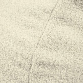 Fotoliu puf pentru copii maro cu tapițerie din țesătură bouclé Game Amuse – SLOWDOWN