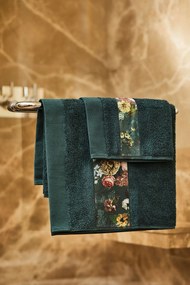 Prosoape Essenza Home Fleur, verde inchis verde 30x50 cm