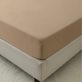 Cearsaf din microfibra MICROVELLE bej 90x200 cm