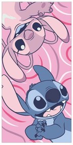 Disney Lilo și Stitch prosop de baie, prosop de plajă 70x140cm (Uscare rapidă)