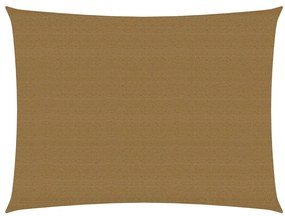 Panza parasolar, gri taupe, 2x3,5 m, HDPE, 160 g m  ²