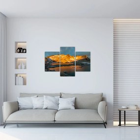 Tablou cu peisaj montan (90x60 cm)