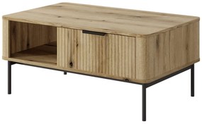 Măsuță de cafea Wilsire (stejar coast evoke + Negru). 1097505