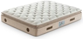 Saltea 1.60 2.00 AMERICA MEMORY TOP, alb/bej