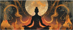Tablou - Meditație (120x50 cm)