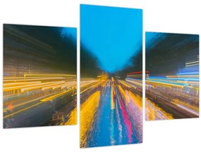 Tablou - Pictură abstractă (90x60 cm)